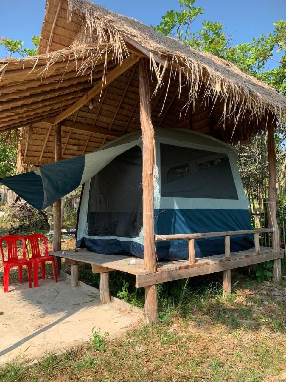 Maloop Cafe Bungalow Kaoh Touch Bagian luar foto
