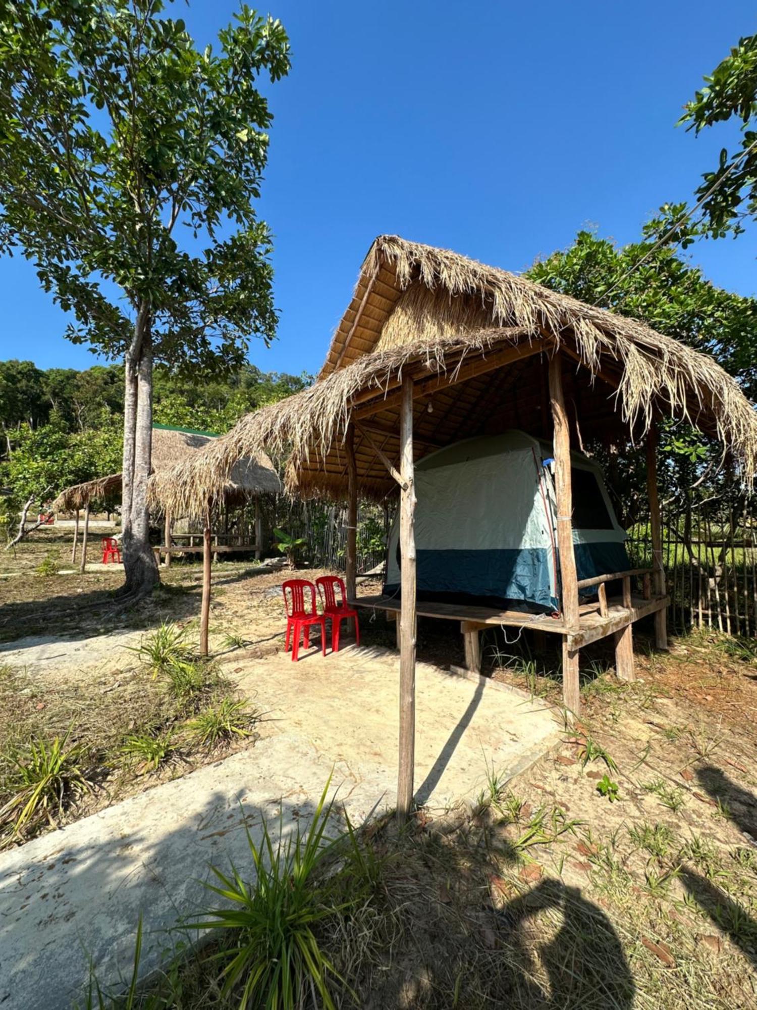 Maloop Cafe Bungalow Kaoh Touch Bagian luar foto
